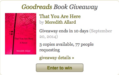 Goodreads Giveaway